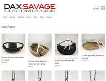 Tablet Screenshot of daxsavage.com